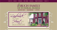Desktop Screenshot of buchfuneral.com
